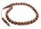 33 Brown Round Wooden Arabian Prayer Beads (12mm), Islamic Tasbih, Ramadan Gift, Quality Middle Eastern Beads - The Bead Chest
